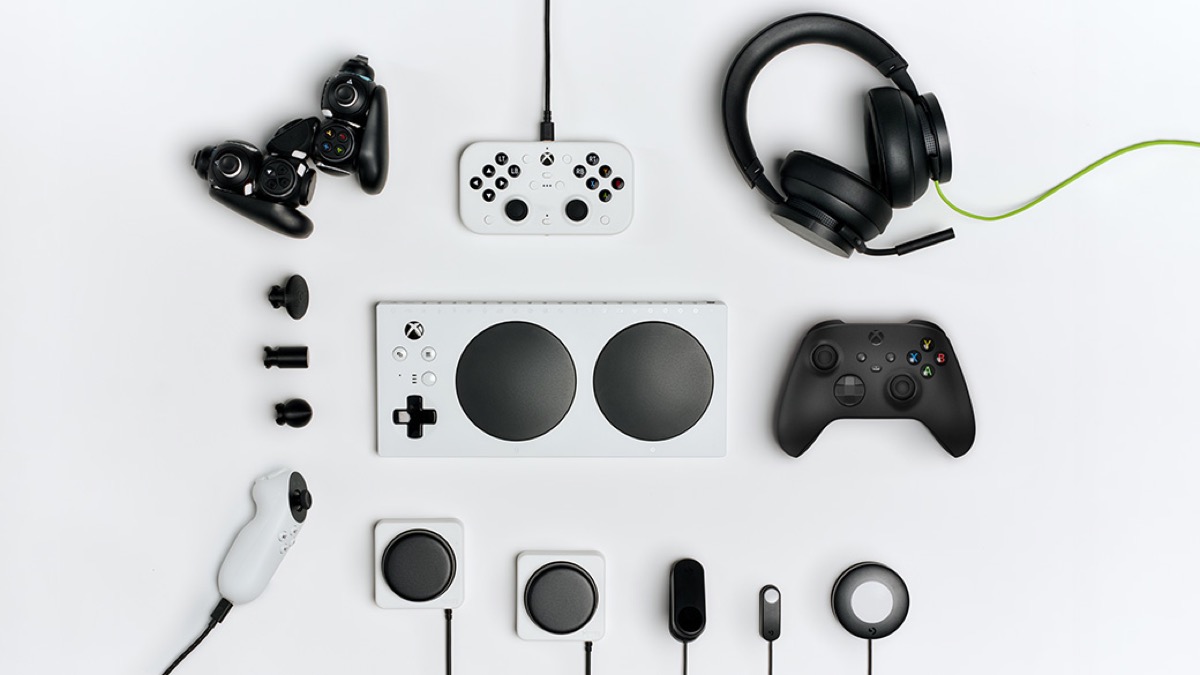 Xbox Adaptive Controller con accessori